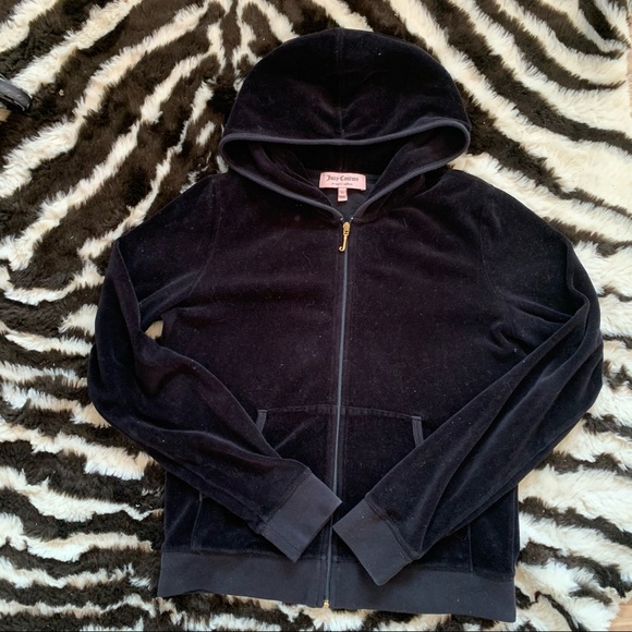 Black and gold Juicy Couture track jacket. - Picture 3 of 4